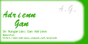 adrienn gan business card